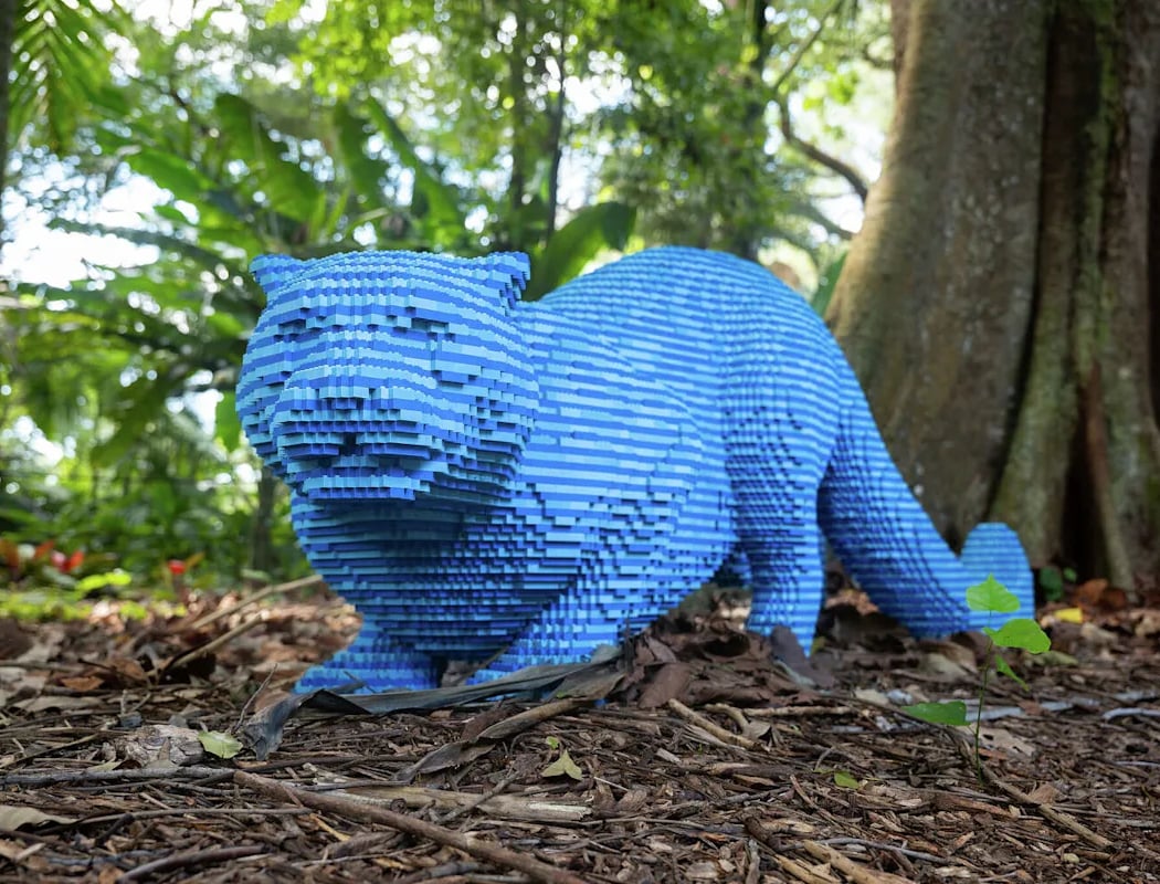 Sean Kenney’s Nature POP! Made with LEGO Bricks Exhibition 4