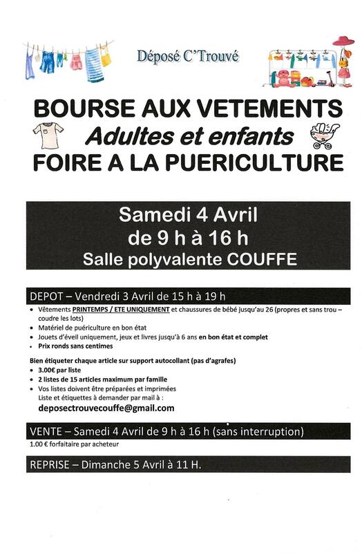 Bourse aux vêtements et foire à la puériculture 1