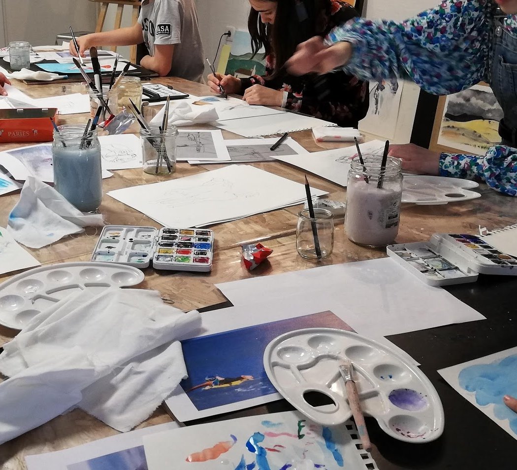 Workshop Painting & Drawing Free Comme L'art 1