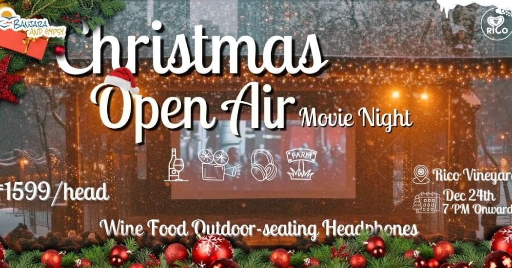Christmas Movie Night at Rico Vineyard 1