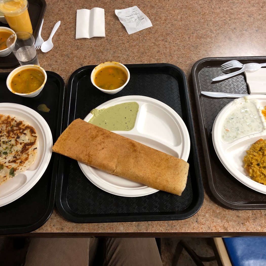Ganesh Temple Canteen Thali Lunch 3
