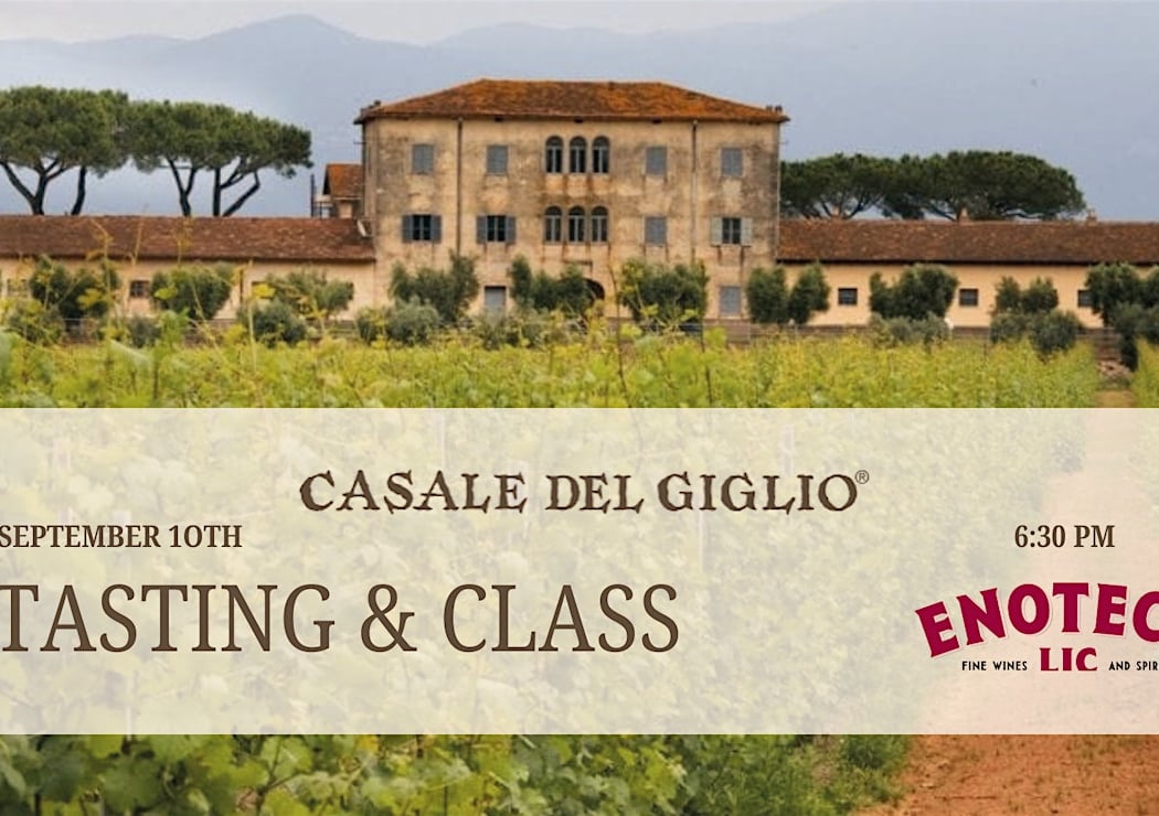 Casale del Giglio Wine Tasting & Masterclass