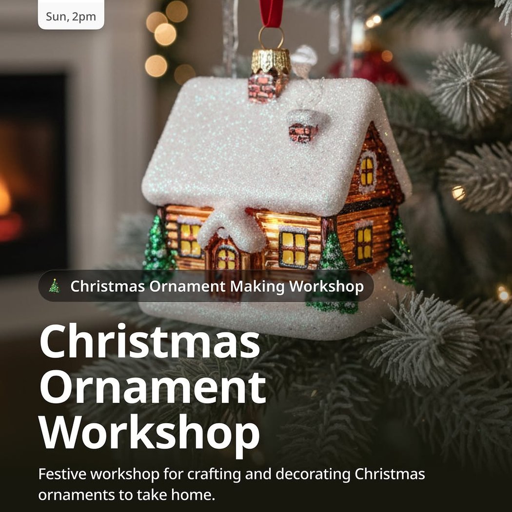Christmas Ornament Workshop 1