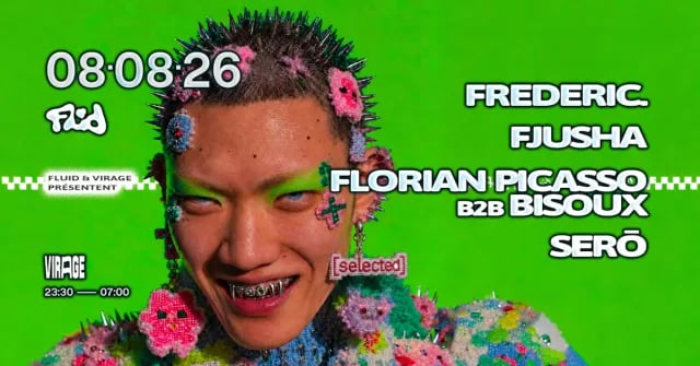 Fluid : Frederic., Fjusha, Florian Picasso B2b Bisoux, Sero 1
