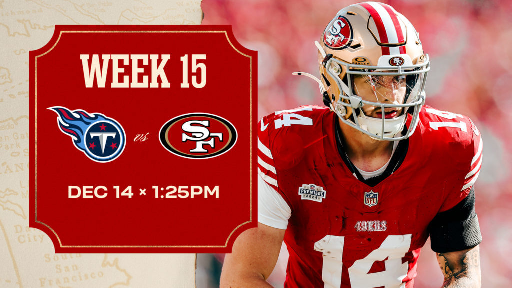 Tennessee Titans VS. San Francisco 49ers 1