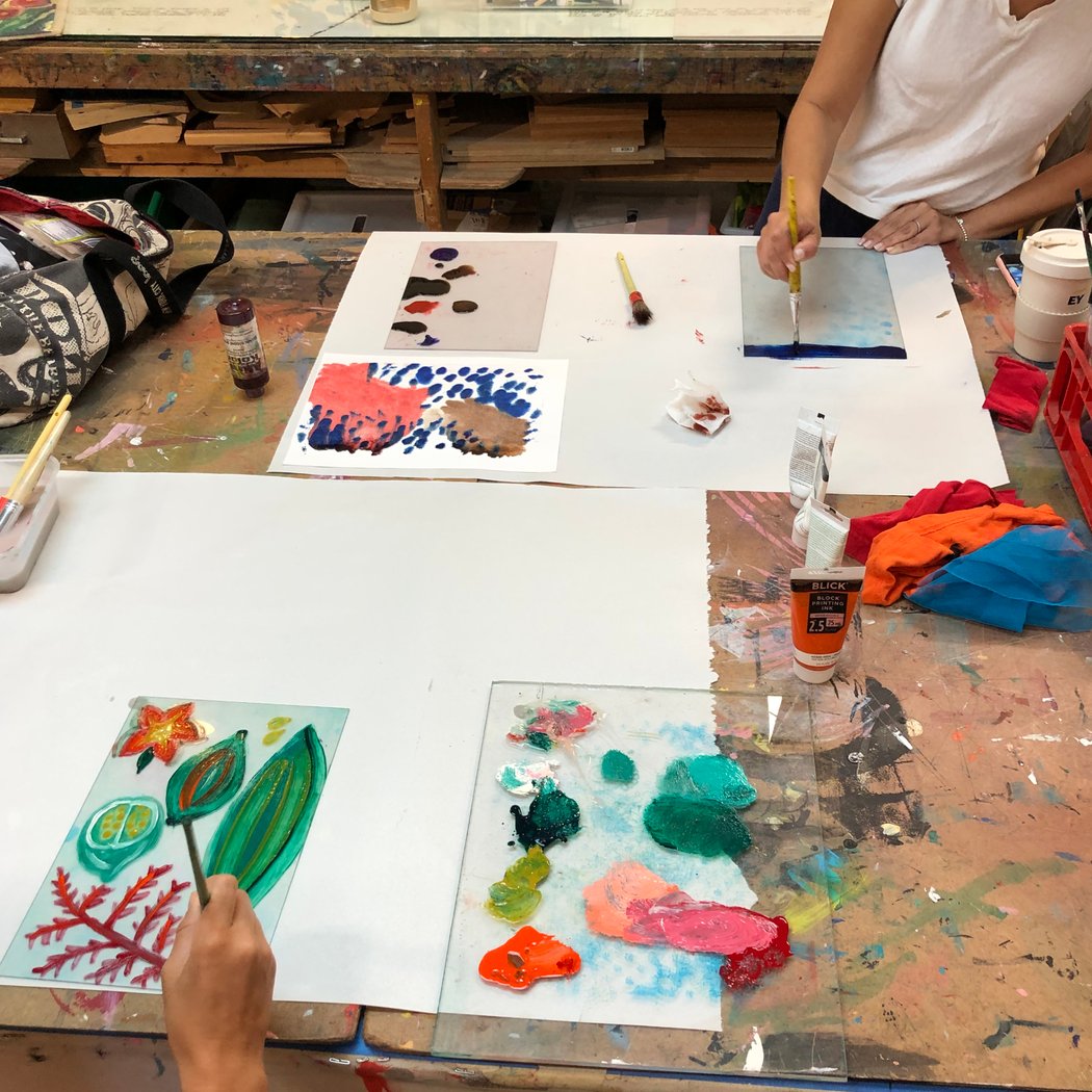 Printmaking Party: Monotypes 2