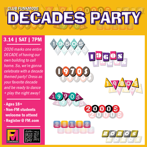 Decade Themed Party 1