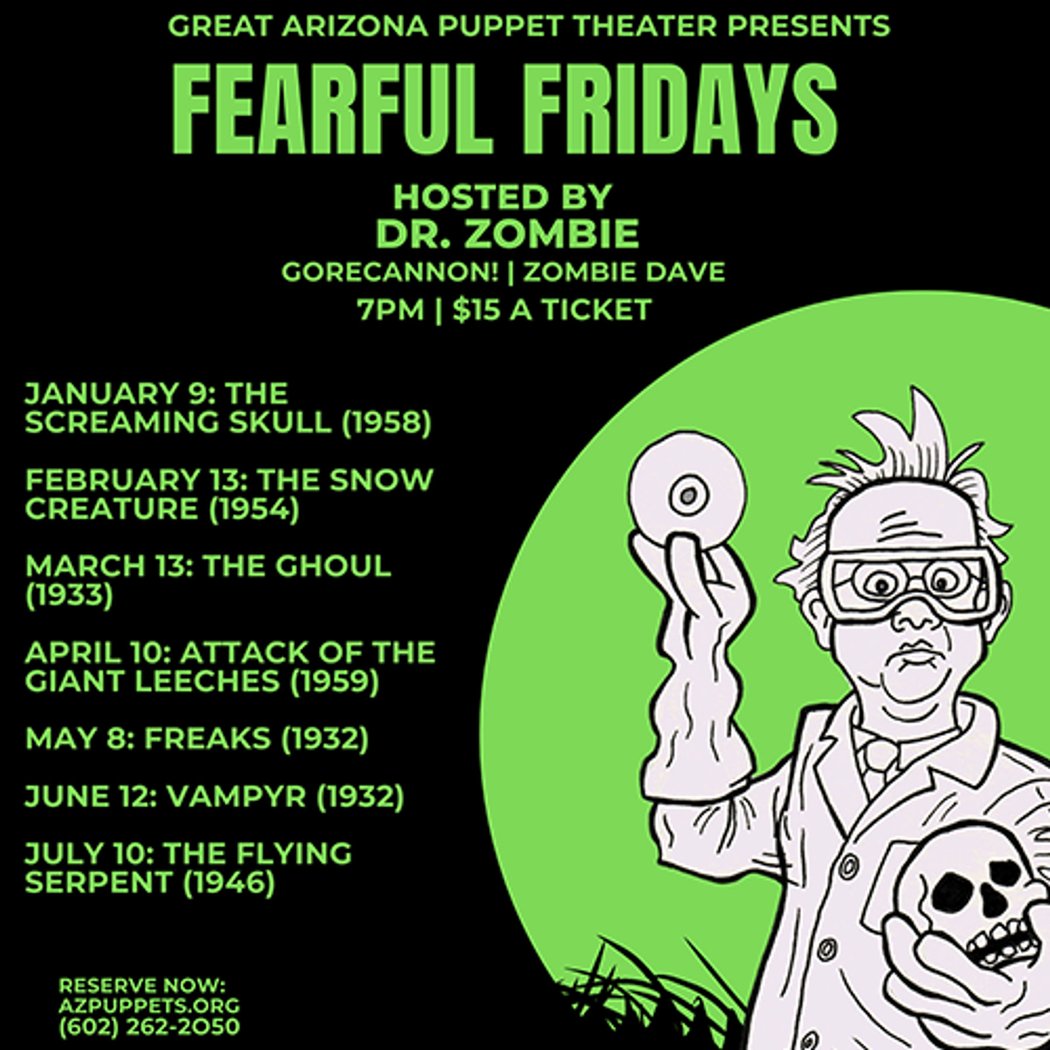 Dr. Zombie's Fearful Fridays: The Flying Serpent 1