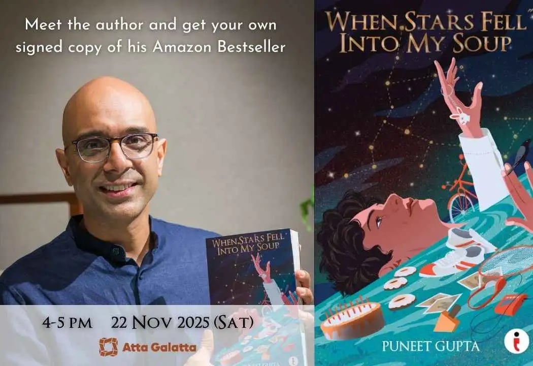 When Stars Fell Into My Soup: Book Signing 1