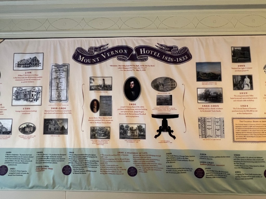 Mount Vernon Hotel Museum & Garden 2