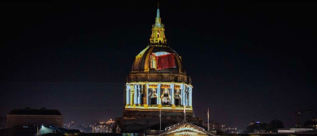 City Hall Winter Lights 2