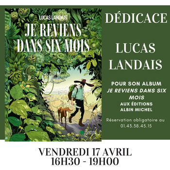Dédicace Lucas Landais 1