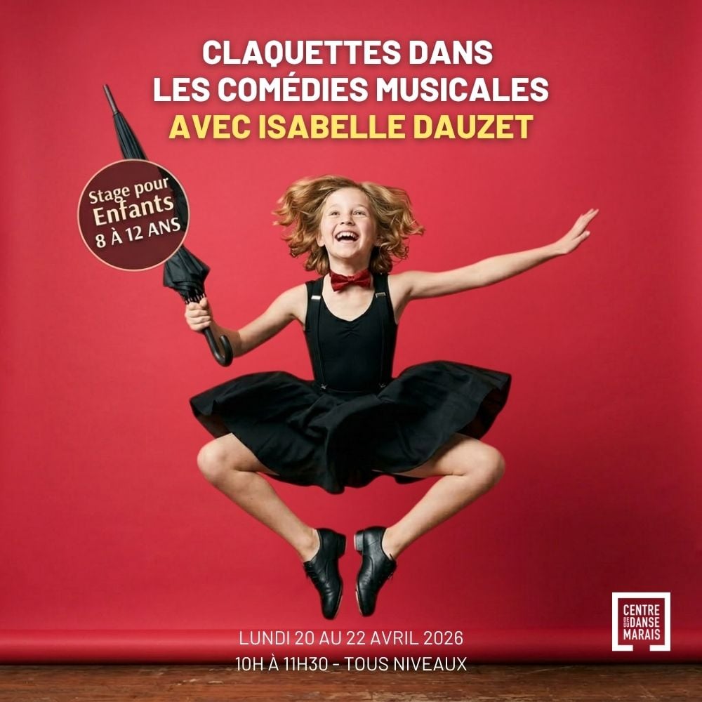 Tap dance and musical comedy for children with Isabelle Dauzet 1