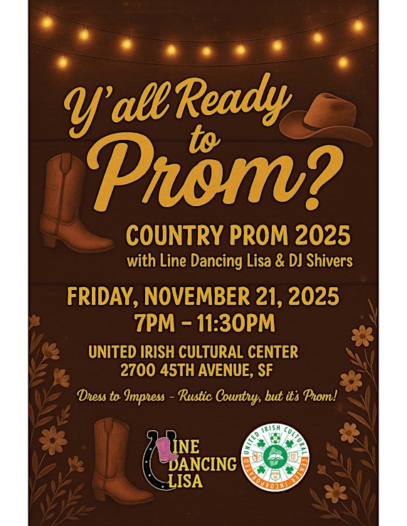 Country Prom with Line Dancing Lisa & D.J. Shivers 2