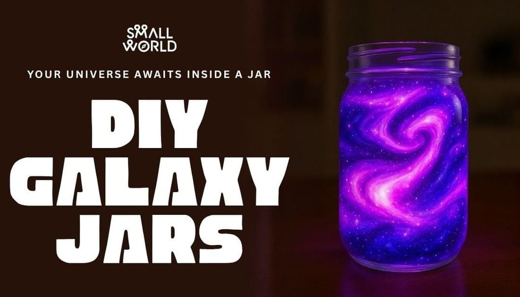 DIY Galaxy Jars 1