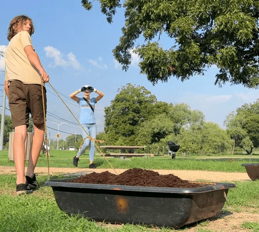 Mulching and Weeding Near Green Lake 3