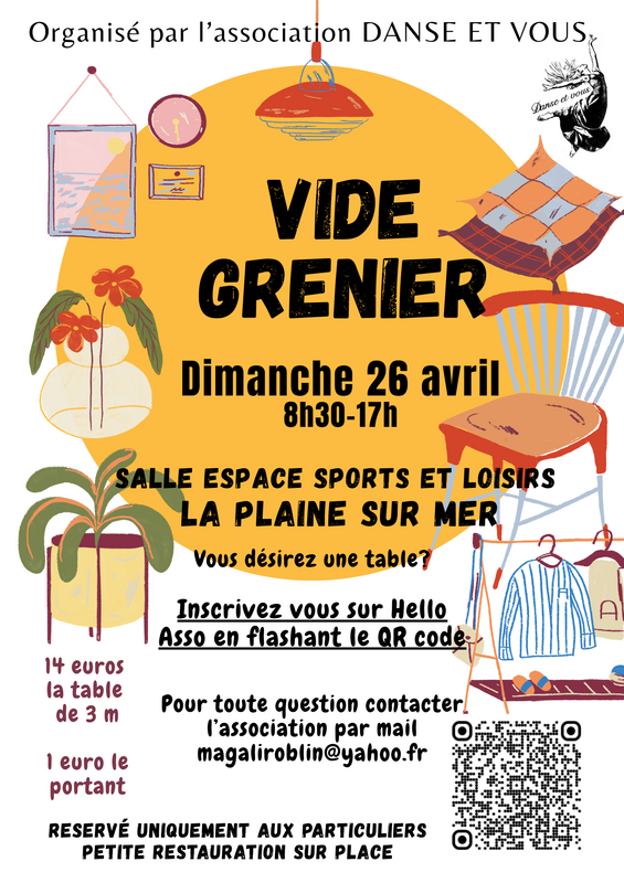 Vide-grenier à la Plaine-sur-Mer 1