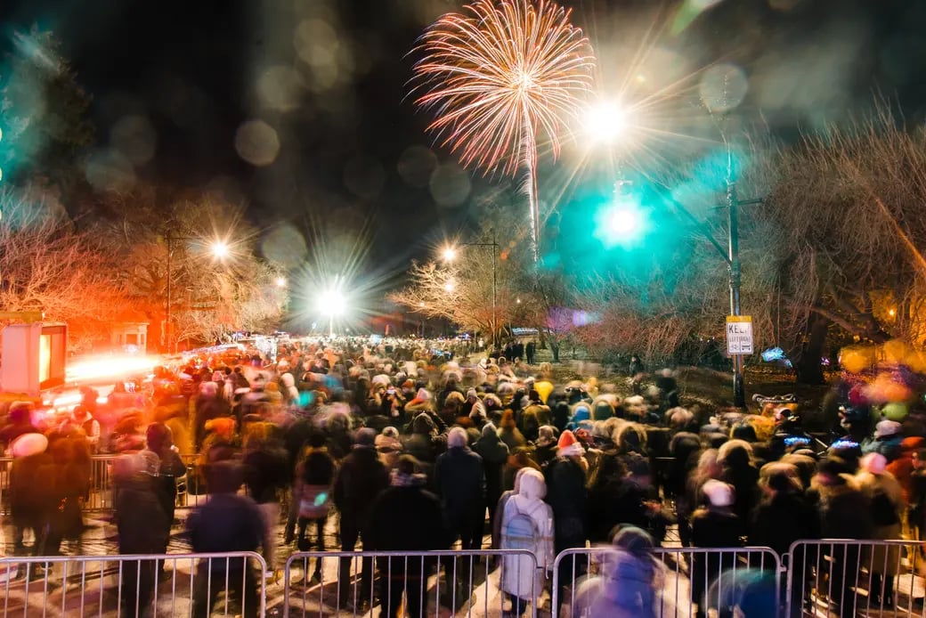 New Year's Fireworks and Live Music 1