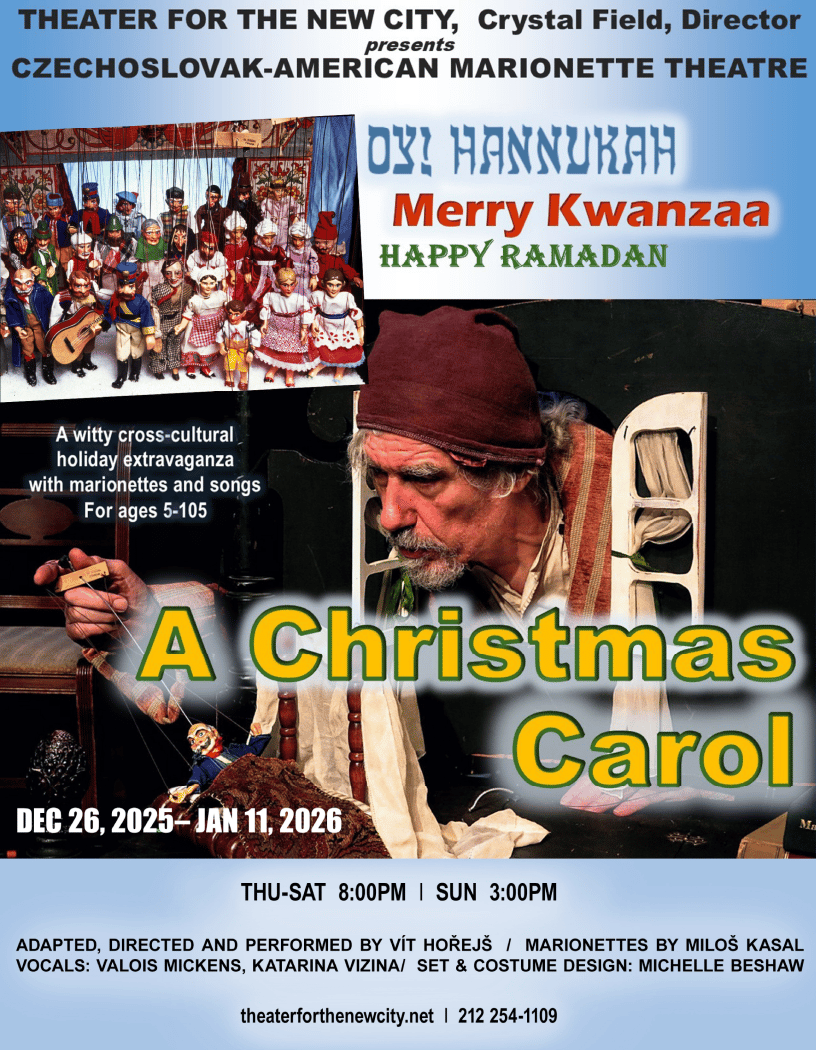 A CHRISTMAS CAROL, OY! HANUKKAH, MERRY KWANZAA, HAPPY RAMADAN 1