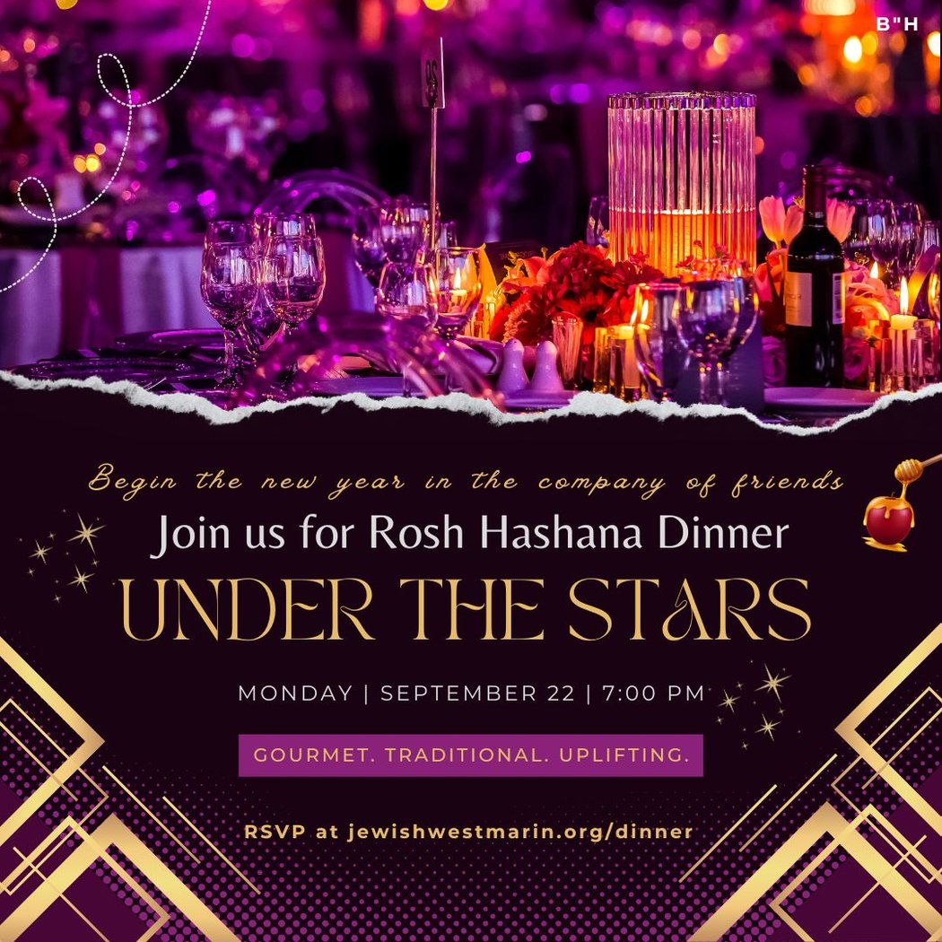Rosh Hashanah Dinner under the Stars 1