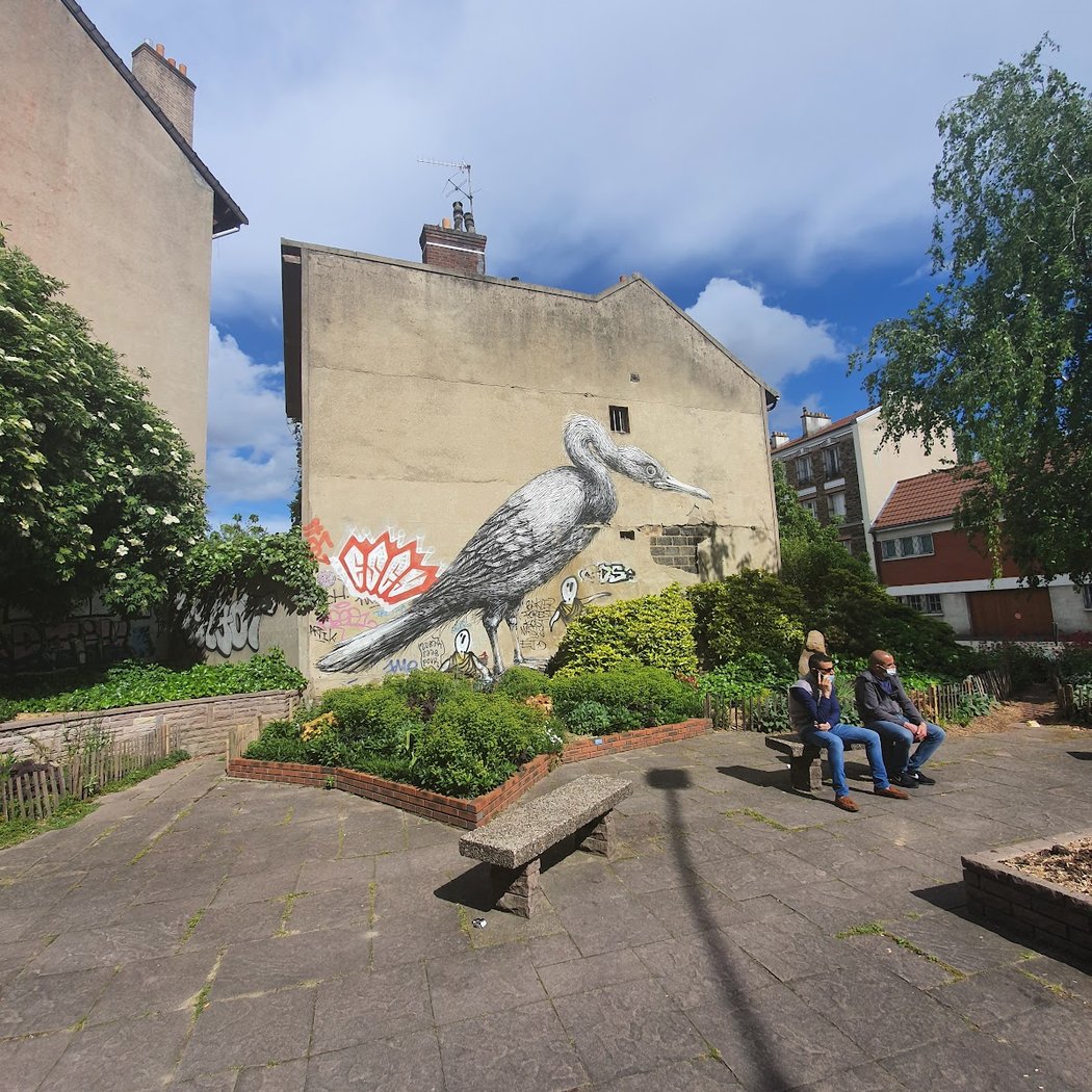 Street art -l'Héron 3