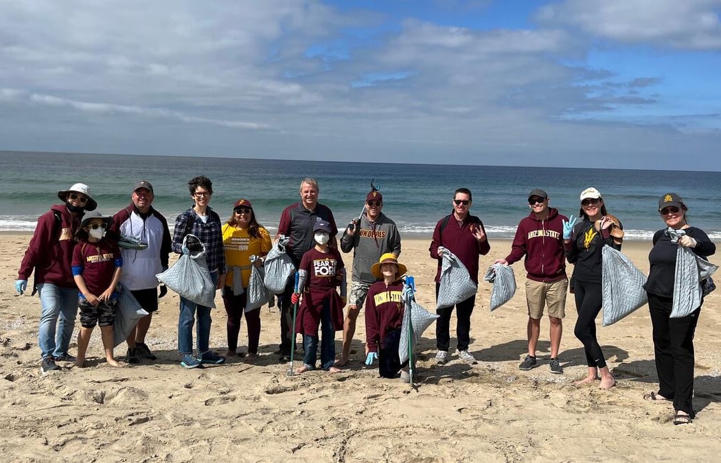 LA Beach Cleanup & Alumni Brunch 2