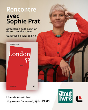 Lancement du roman London 53 par Sophie Prat 1