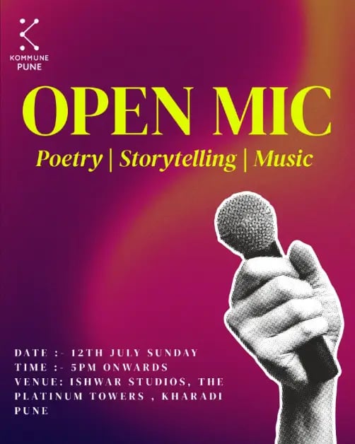 Kommune Pune open mic 1