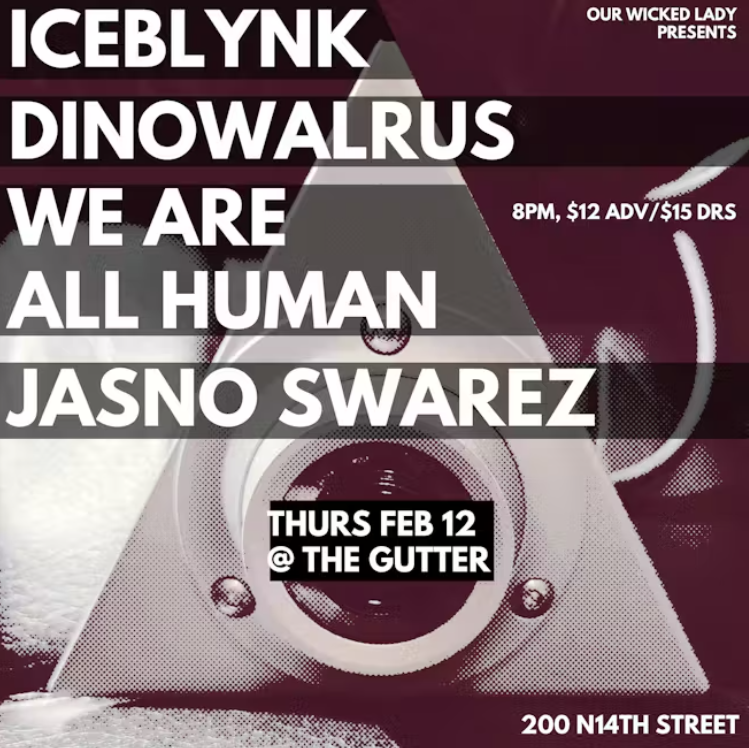 LIVE SHOW! Iceblynk, Dinowalrus, We Are All Human, Jasno Swarez 1