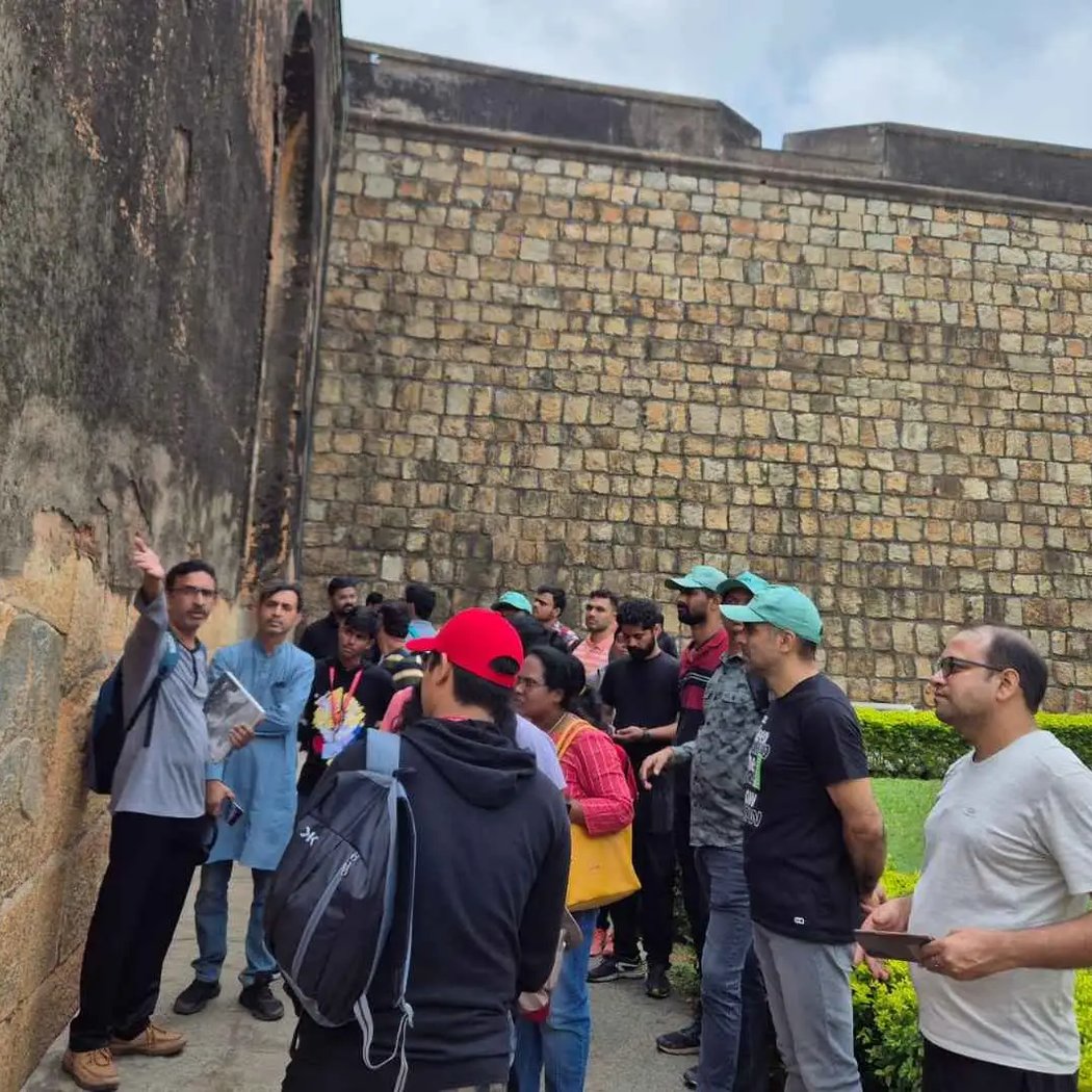 Bangalore fort heritage walk 1