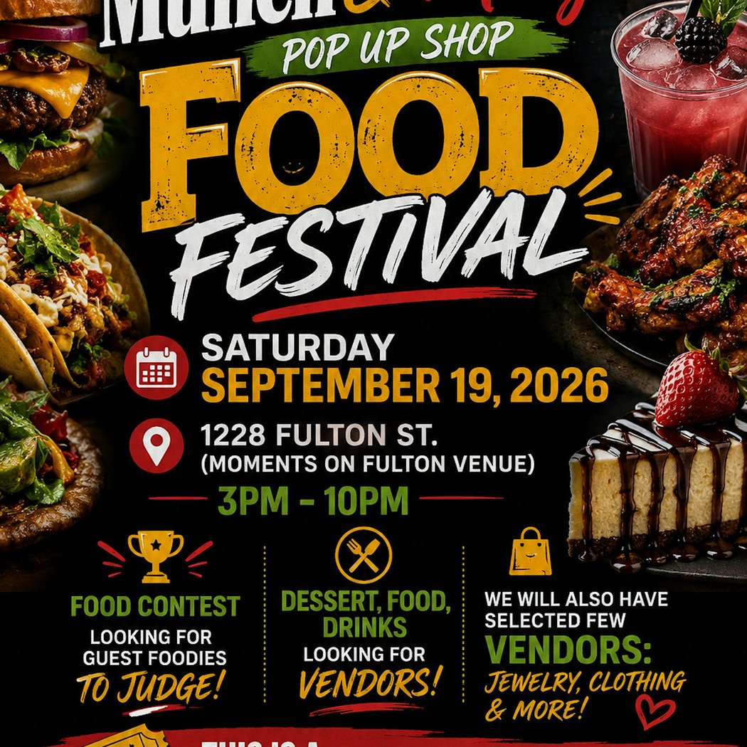 Munch & Mingle Pop Up Shop Food Festival