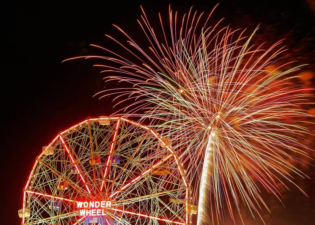Coney Island Friday Night Fireworks 3