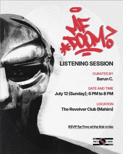 MF Doom Listening Session 1