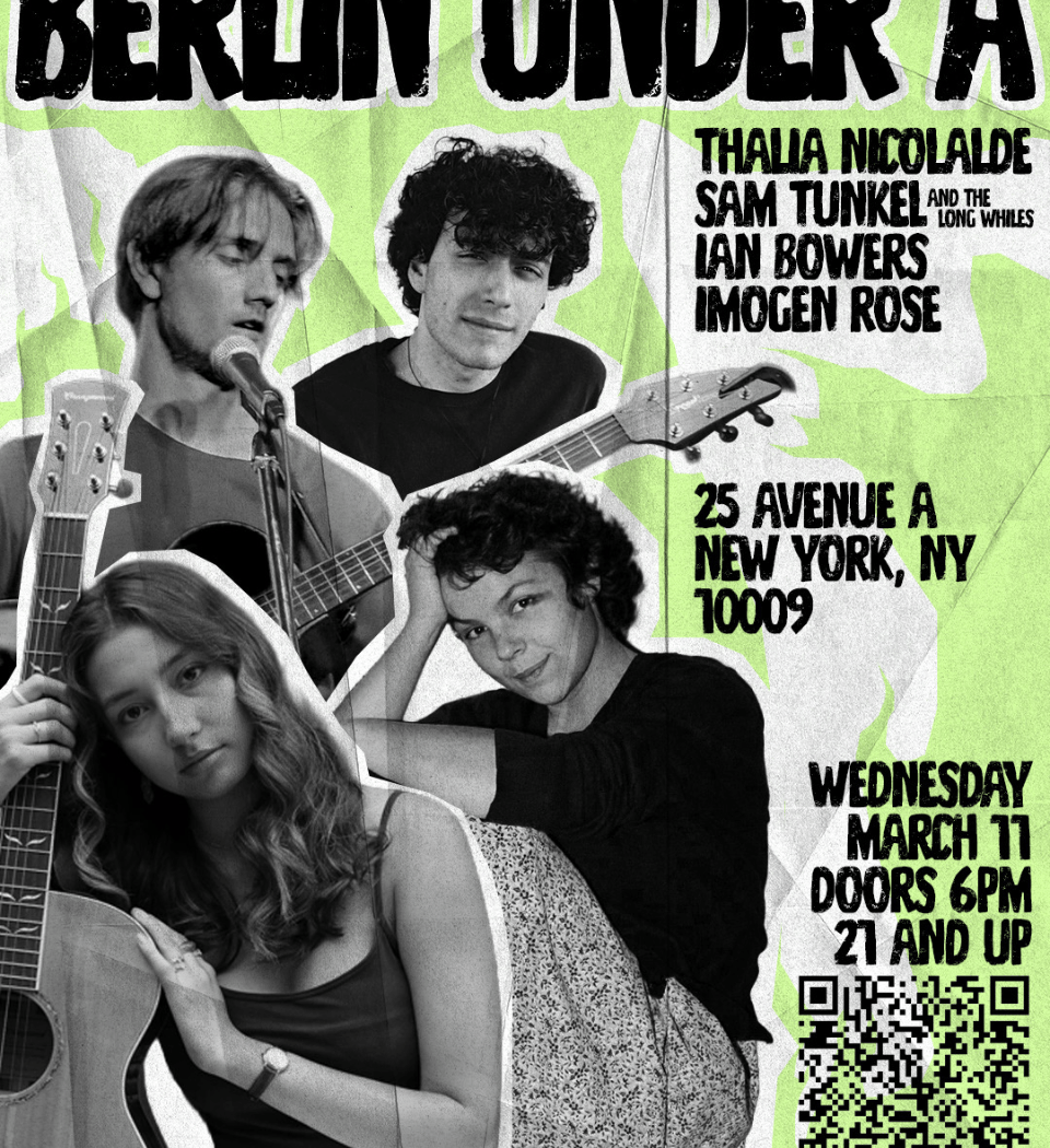Sam Tunkel and The Long Whiles | Imogen Rose | Ian Bowers | Thalia Nicolalde 1
