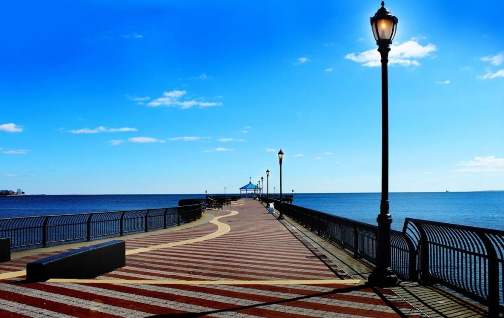 Franklin D. Roosevelt Boardwalk and Beach 1