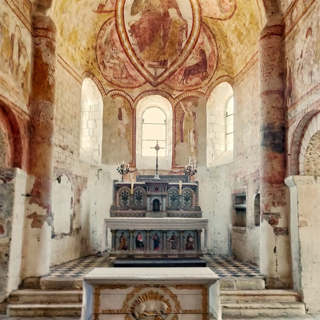 Lavardin Saint-Genest Church 1