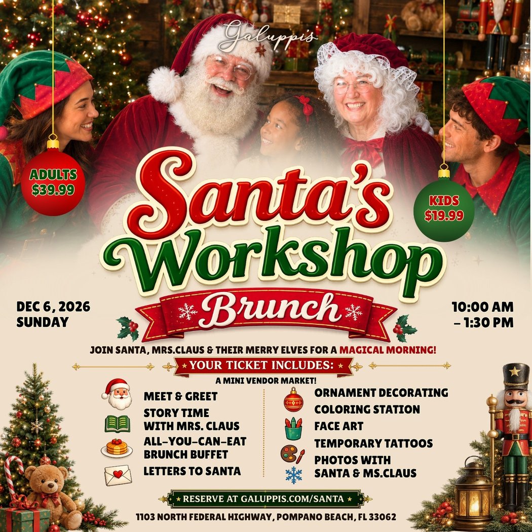 Santa ’s Workshop Brunch 1