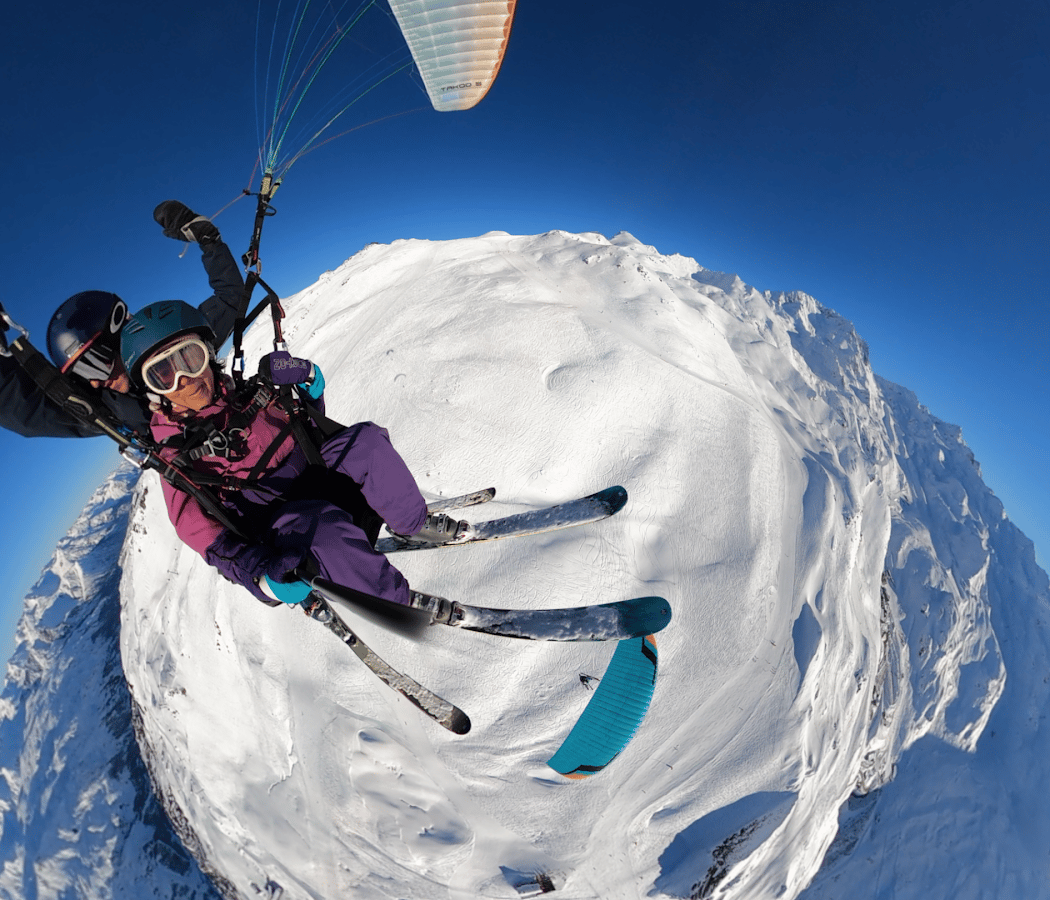 Menuires Paragliding 3