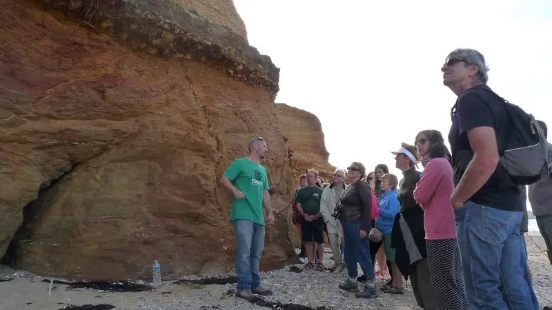 Visite géologique de la Mine d'Or - A la recherche d'un fleuve disparu 1