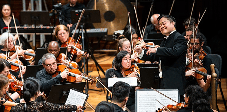 Mercury Orchestra Performs Perry, Schuman, and Harris 1