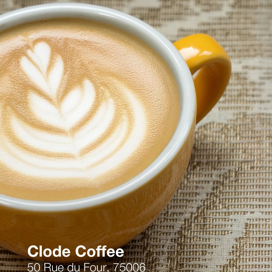 Clode Coffee Shop Paris 6 1