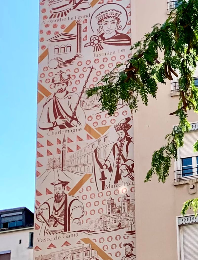 Fresque "Route de la Soie 1