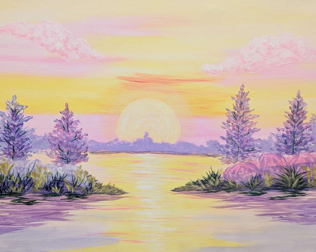 Lavender Sunrise 1