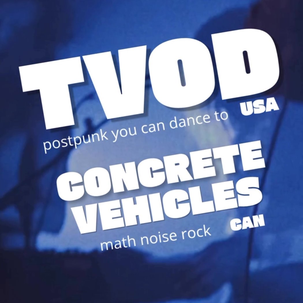 Television Overdose & Concrete Vehicles Concert
