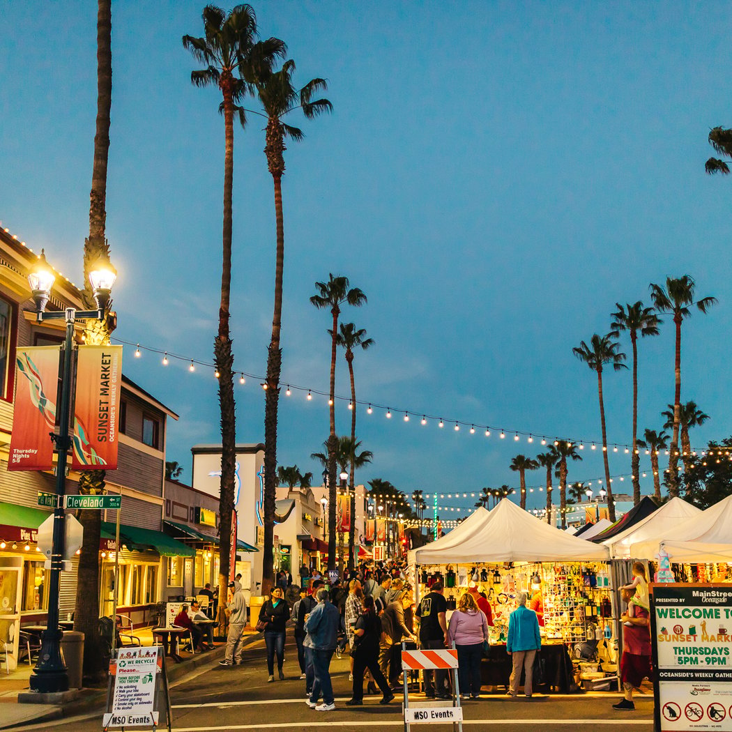 Oceanside Sunset Market 1