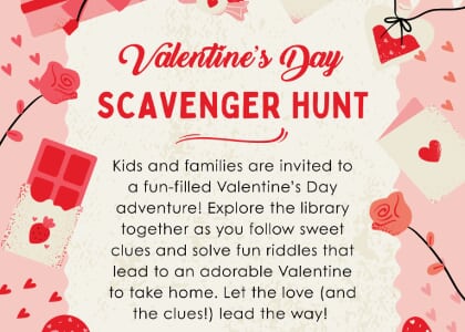Valentine's Day Scavenger Hunt 1