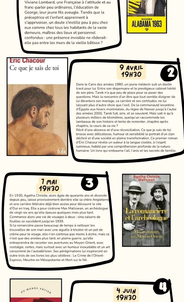 CLUB DE LECTURE 3