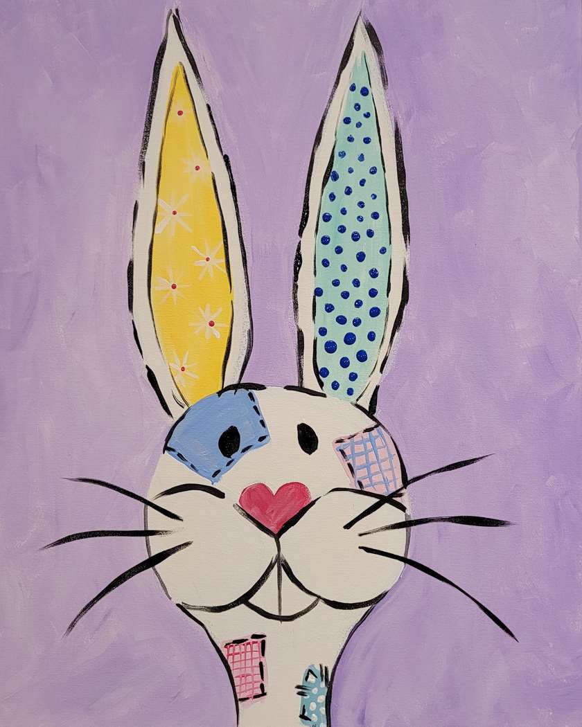 Patchwork Bunny 1