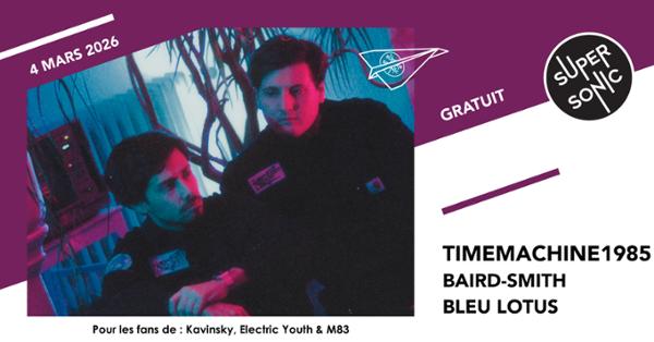 TimeMachine1985 • Baird Smith • Bleu Lotus 1