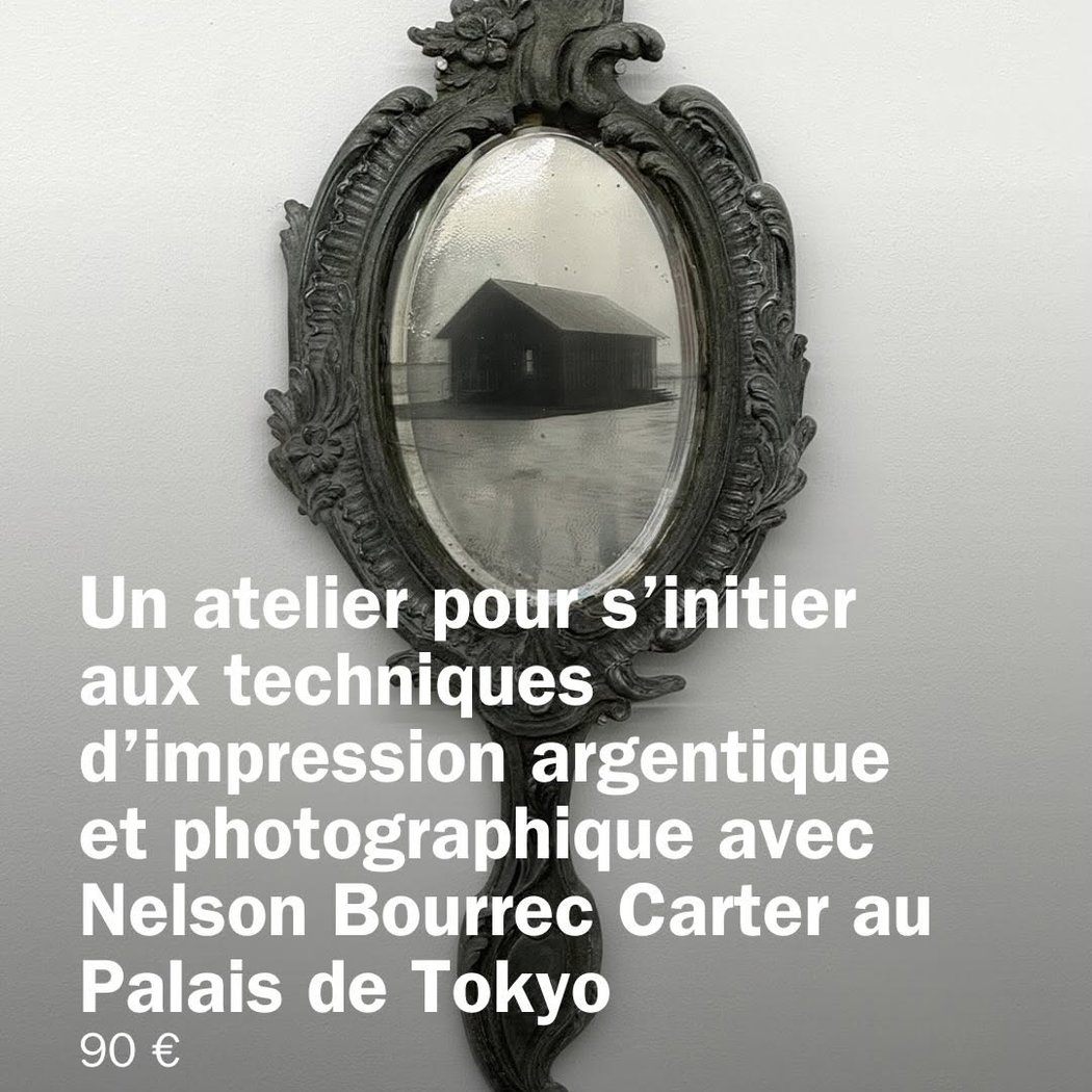 Atelier pour s'initier aux techniques d'impression argentique et photographique avec Nelson Bourrec Carter 1